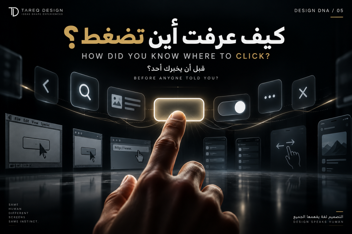 How Did You Know Where to Click... Before Anyone Told You?