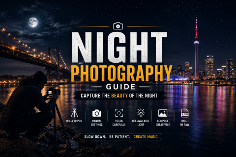 Night Photography Guide: Essential Techniques for Capturing Stunning Images After Dark