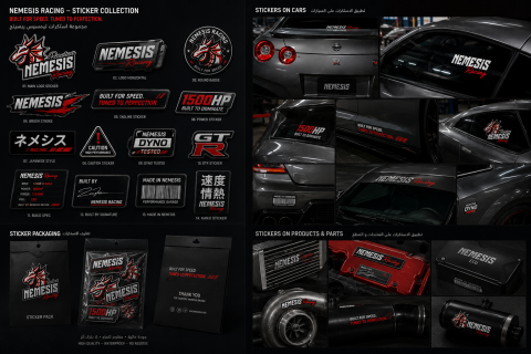 NEMESIS Racing Performance Garage Brand Identity