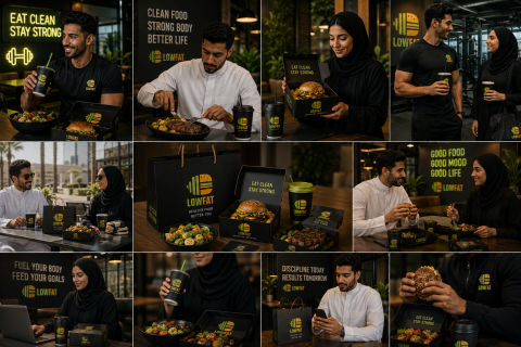 Logo & Branding | Diet & Healthy Food Restaurant