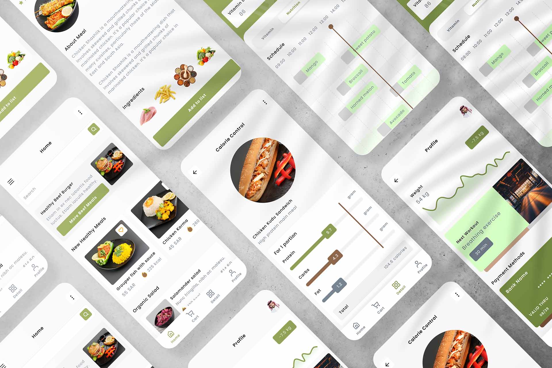 Macros Chef Healthy food App