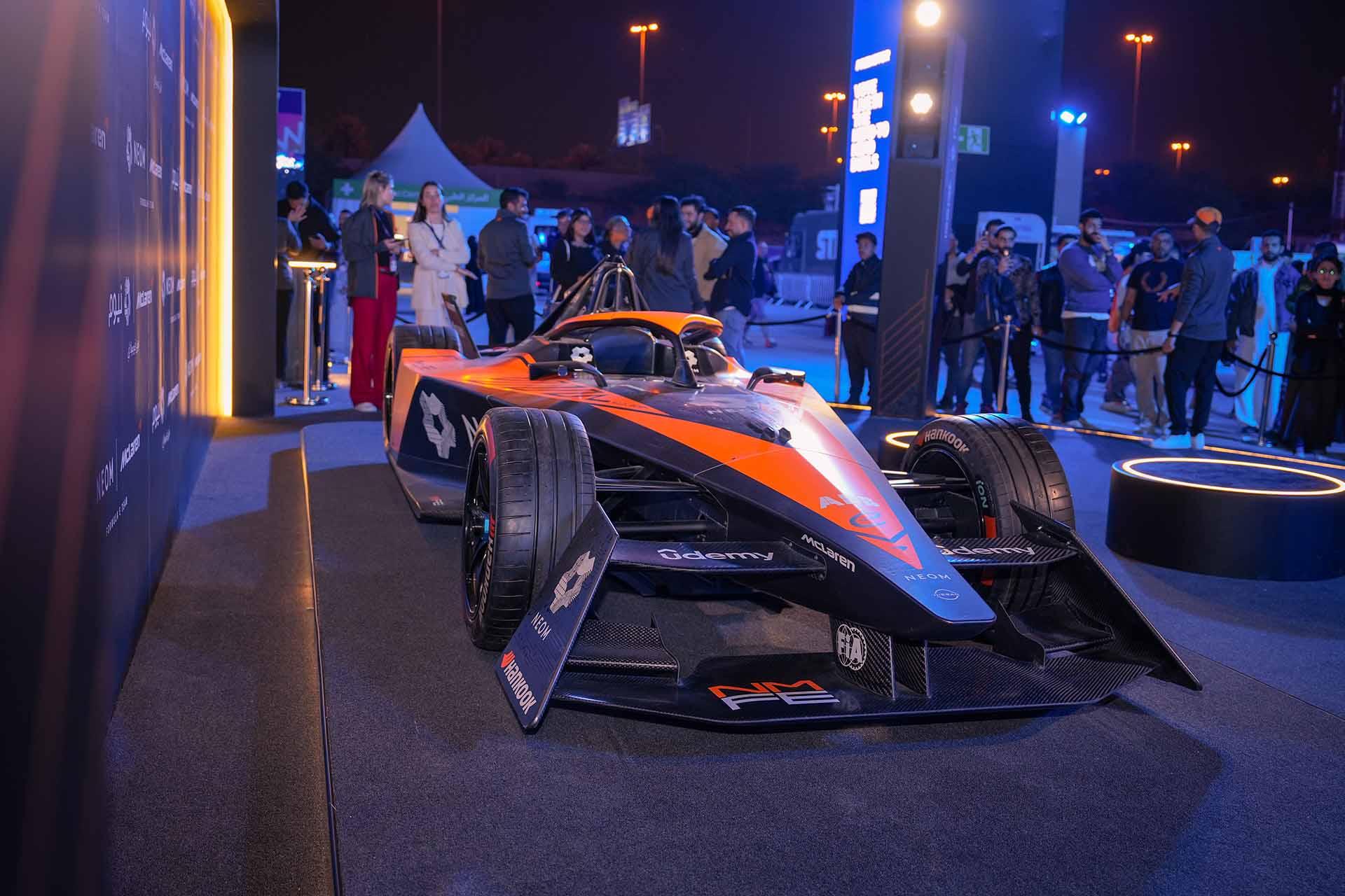 NEOM McLaren Formula E Team Photography